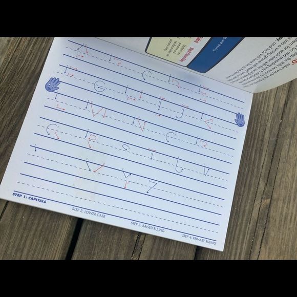 MEAD WRITING FUNDAMENTALS 4 in 1 LEARN TO LETTER PAPERBACK WORKBOOK PRE K FIRST - Picture 2 of 4